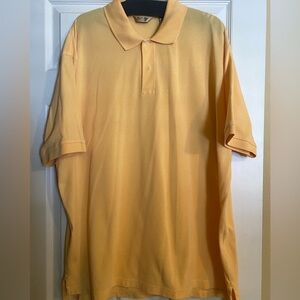 Men's Yellow Polo Shirt by Roundtree &York.
Size XXL. Yellow color